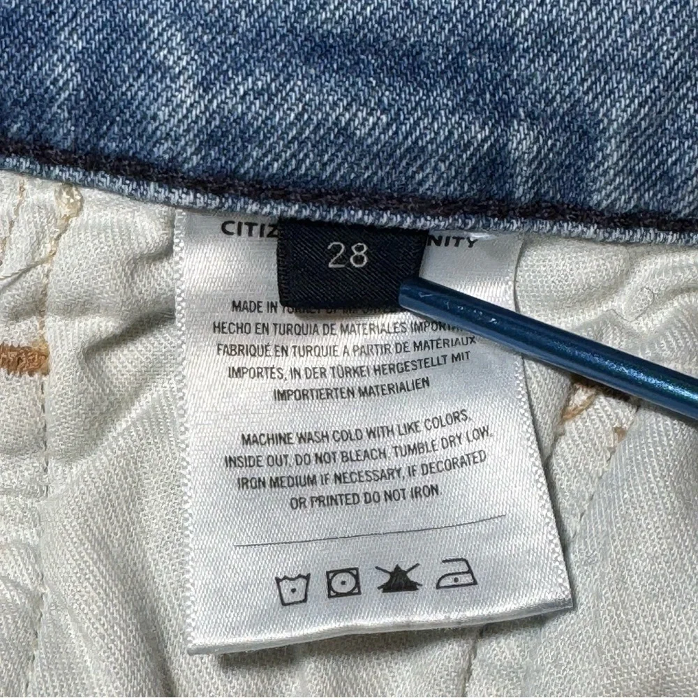 Citizens of Humanity Olivia High Rise Slim Jeans in Santorini size 28 Revolve